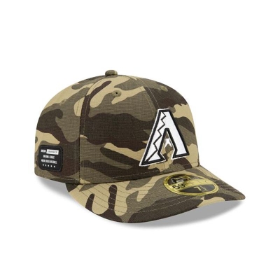 Arizona Diamondbacks Gorra | New Era MLB Armed Forces Weekend Low Profile 59fifty Fitted Cap Mexico - Verdes